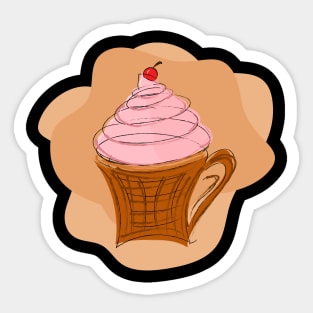 Muffin Sticker